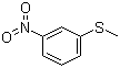 3-硝基茴香硫醚分子结构 (CAS 2524-76-7)