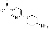 1-(5-硝基吡啶-2-基)哌啶-4-胺分子结构 (CAS 252577-85-8)