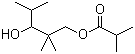 2,2,4-三甲基-1,3-戊二醇单异丁酸酯分子结构 (CAS 25265-77-4)