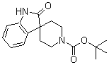 structure of CAS# 252882-60-3, 1,1-Dimethylethyl 1,2-dihydro-2-oxospiro[3H-indole-3,4'-piperidine]-1'-carboxylate;tert-Butyl 2-oxospiro[indoline-3,4'-piperidine]-1'-carboxylate