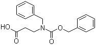 结构式 CAS# 252919-08-7, N-[(苯基甲氧基)羰基]-N-(苄基)-beta-丙氨酸