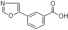 结构式 CAS# 252928-82-8, 3-(恶唑-5-基)苯甲酸