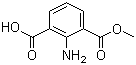 Methyl 2-amino-3-carboxybenzoate molecular structure (CAS 253120-47-7)