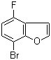 7-Bromo-4-fluorobenzofuran molecular structure (CAS 253429-31-1)