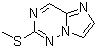 2-(Methylthio)imidazo[2,1-f][1,2,4]triazine molecular structure (CAS 254114-41-5)
