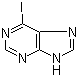 结构式 CAS# 2545-26-8, 6-碘嘌呤