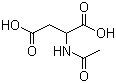 结构式 CAS# 2545-40-6, N-乙酰-DL-天冬氨酸; N-乙酰-DL-天门冬氨酸