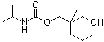 Isopropylcarbamic acid 2-(hydroxymethyl)-2-methylpentyl ester molecular structure (CAS 25462-17-3)