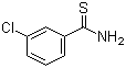 3-氯硫代苯甲酰胺分子结构 (CAS 2548-79-0)