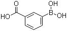 结构式 CAS# 25487-66-5, 3-羧基苯硼酸; 间羧基苯硼酸