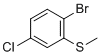 (2-Bromo-5-chlorophenyl)(methyl)sulfane molecular structure (CAS 255051-34-4)