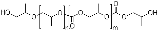 结构式 CAS# 25511-85-7, 二氧化碳-甲基环氧乙烷共聚物
