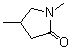 N-Methyl-4-methyl-2-pyrrolidone molecular structure (CAS 2555-04-6)