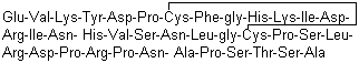 Dendroaspis Natriuretic Peptide molecular structure (CAS 255721-52-9)