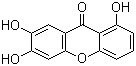 结构式 CAS# 25577-04-2, 1,6,7-三羟基氧杂蒽酮