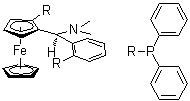 (R,S)-Taniaphos molecular structure (CAS 255884-98-1)