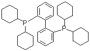 结构式 CAS# 255897-36-0, 1,1'-联苯-2,2'-二基双(二环己基膦)