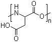 Poly-L-aspartic acid molecular structure (CAS 25608-40-6)