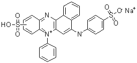 structure of CAS# 25641-18-3, C.I. Acid Red 101;Acid Carmine G Extra; Azocarmine G; Azocarmine GFM; Azocarmine GX; C.I. 50085; GIND 25