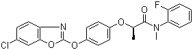 恶唑酰草胺分子结构 (CAS 256412-89-2)