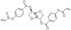 2,5-Bis[4-(acryloyloxy)benzoyl]isosorbide molecular structure (CAS 256513-67-4)