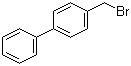 4-溴甲基联苯分子结构 (CAS 2567-29-5)