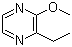 2-乙基-3-甲氧基吡嗪分子结构 (CAS 25680-58-4)