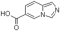 结构式 CAS# 256935-76-9, 咪唑并[1,5-a]吡啶-6-羧酸