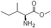 Methyl L-isoleucinate molecular structure (CAS 2577-46-0)
