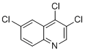 3,4,6-Trichloroquinoline molecular structure (CAS 25771-76-0)