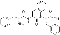 L-Phenylalanyl-L-phenylalanyl-L-phenylalanine molecular structure (CAS 2578-81-6)