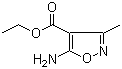 structure of CAS# 25786-72-5, Ethyl 5-amino-3-methyl-4-isoxazolecarboxylate