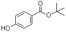 4-羟基苯甲酸叔丁酯分子结构 (CAS 25804-49-3)