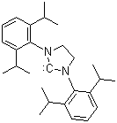 1,3-Bis(2,6-diisopropylphenyl)imidazolidin-2-ylidene molecular structure (CAS 258278-28-3)