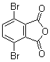 4,7-Dibromoisobenzofuran-1,3-dione molecular structure (CAS 25834-16-6)