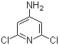 structure of CAS# 2587-02-2, 4-Amino-2,6-dichloropyridine;2,6-Dichloropyridin-4-amine