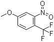 structure of CAS# 25889-37-6, 4-Methoxy-2-nitrobenzotrifluoride