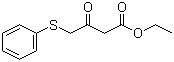 Ethyl 4-(phenylthio)acetoacetate molecular structure (CAS 25907-38-4)