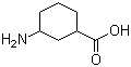 structure of CAS# 25912-50-9, 3-Aminocyclohexanecarboxylic acid