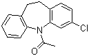 5-Acetyl-3-chloro-10,11-dihydro-5H-dibenz[b,f]azepine molecular structure (CAS 25961-11-9)