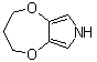 3,4-Dihydro-2H,7H-[1,4]dioxepino[2,3-c]pyrrole molecular structure (CAS 259737-86-5)