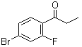 structure of CAS# 259750-61-3, 1-(4-Bromo-2-fluorophenyl)propanone;1-(4-Bromo-2-fluorophenyl)propan-1-one