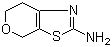 6,7-Dihydro-4H-pyrano[4,3-d]thiazol-2-ylamine molecular structure (CAS 259810-12-3)