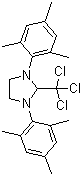 1,3-Bis(2,4,6-trimethylphenyl)-2-(trichloromethyl)imidazolidine molecular structure (CAS 260054-47-5)