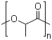 Polylactic acid molecular structure (CAS 26023-30-3)