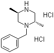 (2S,5R)-1-Benzyl-2,5-dimethylpiperazine dihydrochloride molecular structure (CAS 260254-80-6)