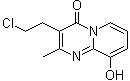 3-(2-Chloroethyl)-9-hydroxy-2-methyl-4H-pyrido[1,2-a]pyrimidin-4-one molecular structure (CAS 260273-82-3)