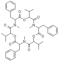 Beauvericin molecular structure (CAS 26048-05-5)
