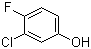 结构式 CAS# 2613-23-2, 3-氯-4-氟苯酚