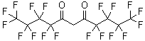 结构式 CAS# 261503-82-6, 1,1,1,2,2,3,3,4,4,8,8,9,9,10,10,11,11,11-十八氟十一烷-5,7-二酮